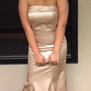 Gold Prom dress